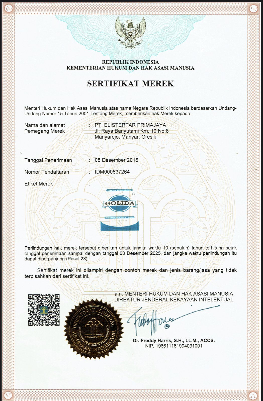 Sertifikat 1